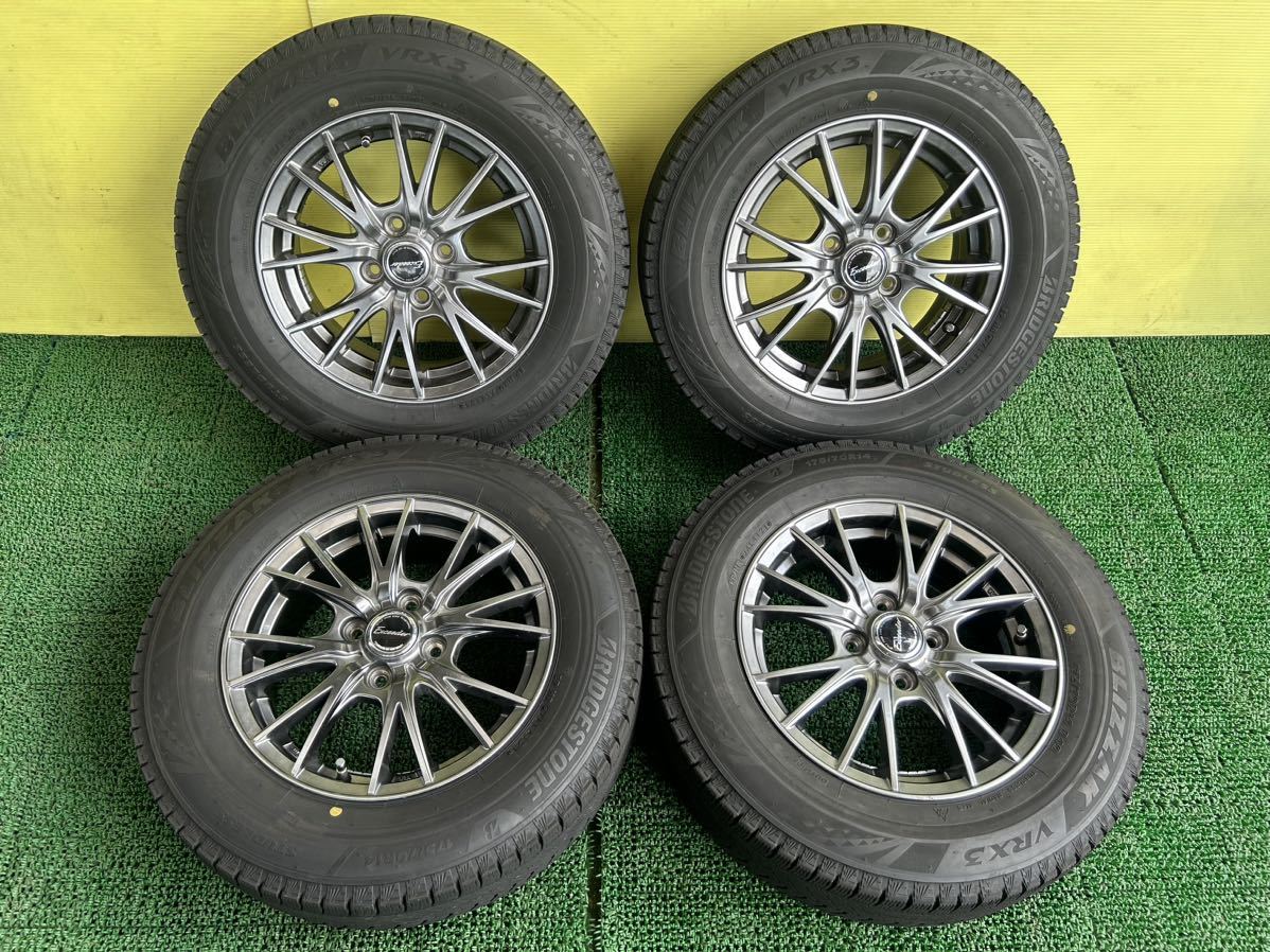 175/70R14 2021年スダットレス ブリヂストンブリザックVRX3 タイヤ