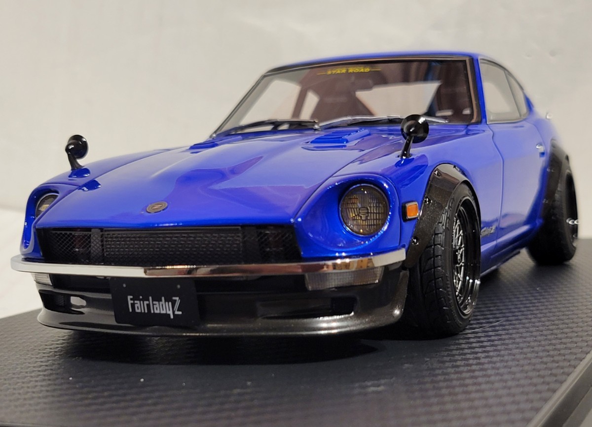 イグニッションモデル 1⁄18 フェアレディZ（S30）Blue 浮有②