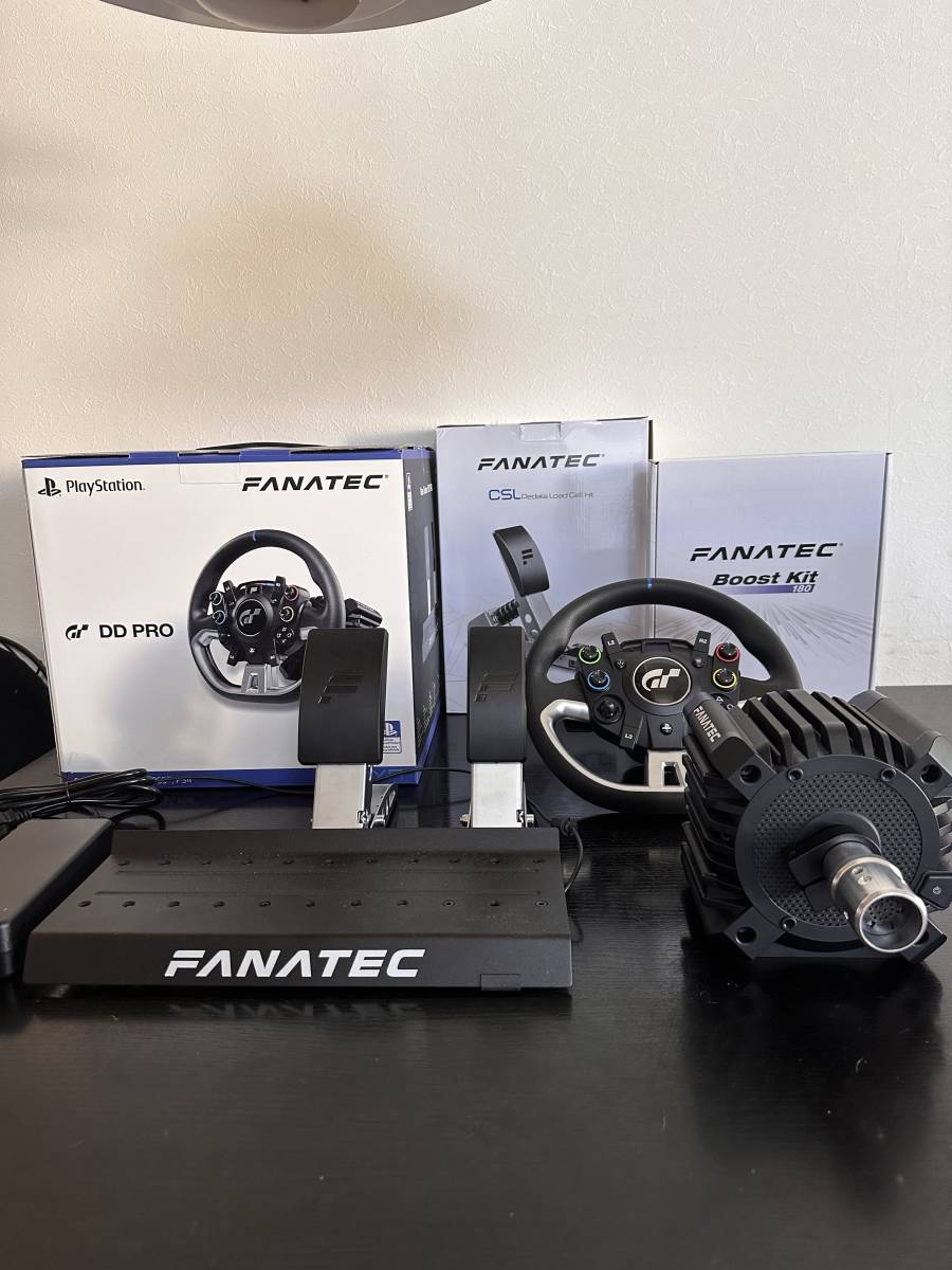 美品　ほぼ未使用　fanatec Gran turismo DD pro 　8nmブーストキット　