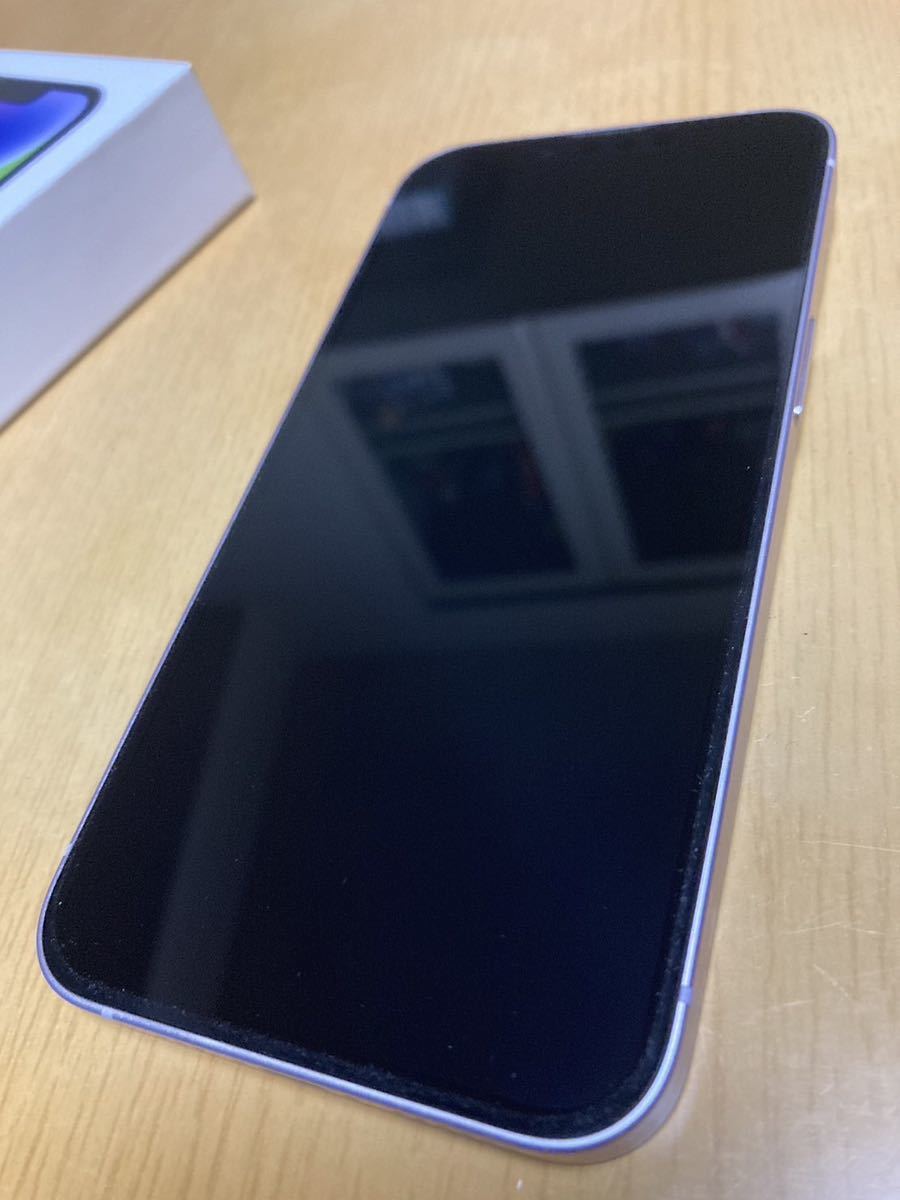 美品 iPhone14 256GB SIMフリー パープル 【公式通販】