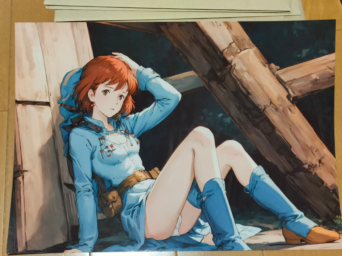 風の谷のナウシカ ナウシカ ポスター コスプレ 美少女 光沢紙 同人 