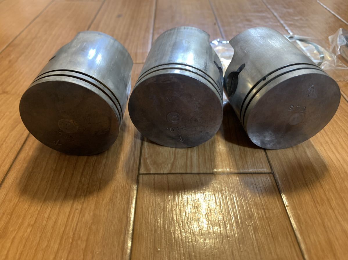 カワサキ 350ss 純正 STD ピストン 検 250ss KH 250 400 500ss 750ss