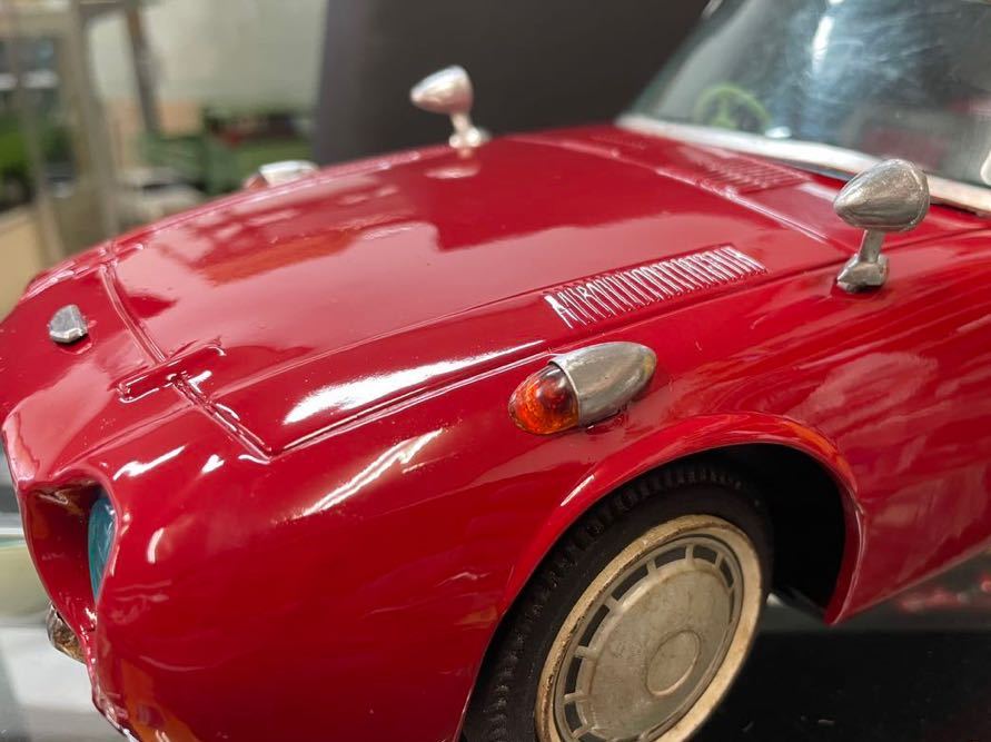 ☆アサヒ トヨタスポーツ800・浅草玩具他☆ブリキ円すい型フェンダー