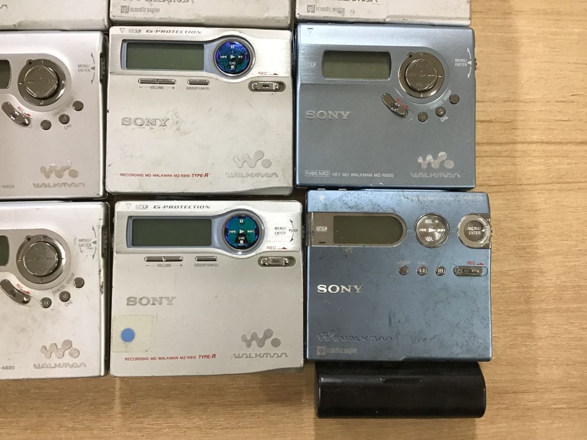 SONY MDプレーヤー 　MZ-N920とMZ-R91 2点セット ジャンク品 Yahoo!オークション - 「sony mz-n920」の落札相場・落札価格