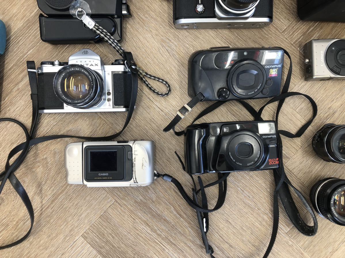 ジャンクカメラまとめ 24点セット Nikon⁄Canon⁄MINOLTA⁄OLYMPUS