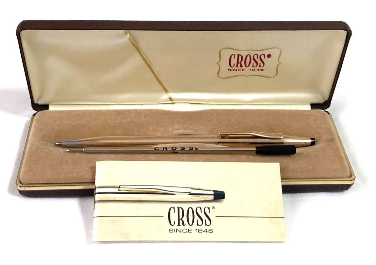 CROSS クロス クラシックセンチュリー 14金張 旧ロゴ ボールペン 純正