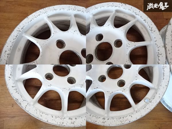 売り切り ENKEI エンケイ IRS RC タイプT ホイール 14インチ 6J +38 PCD114.3 4穴 2本 スペア用 レストアなどに ★ ● 棚1H23