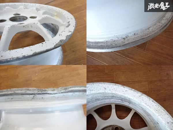 売り切り ENKEI エンケイ IRS RC タイプT ホイール 14インチ 6J +38 PCD114.3 4穴 2本 スペア用 レストアなどに ★ ● 棚1H23