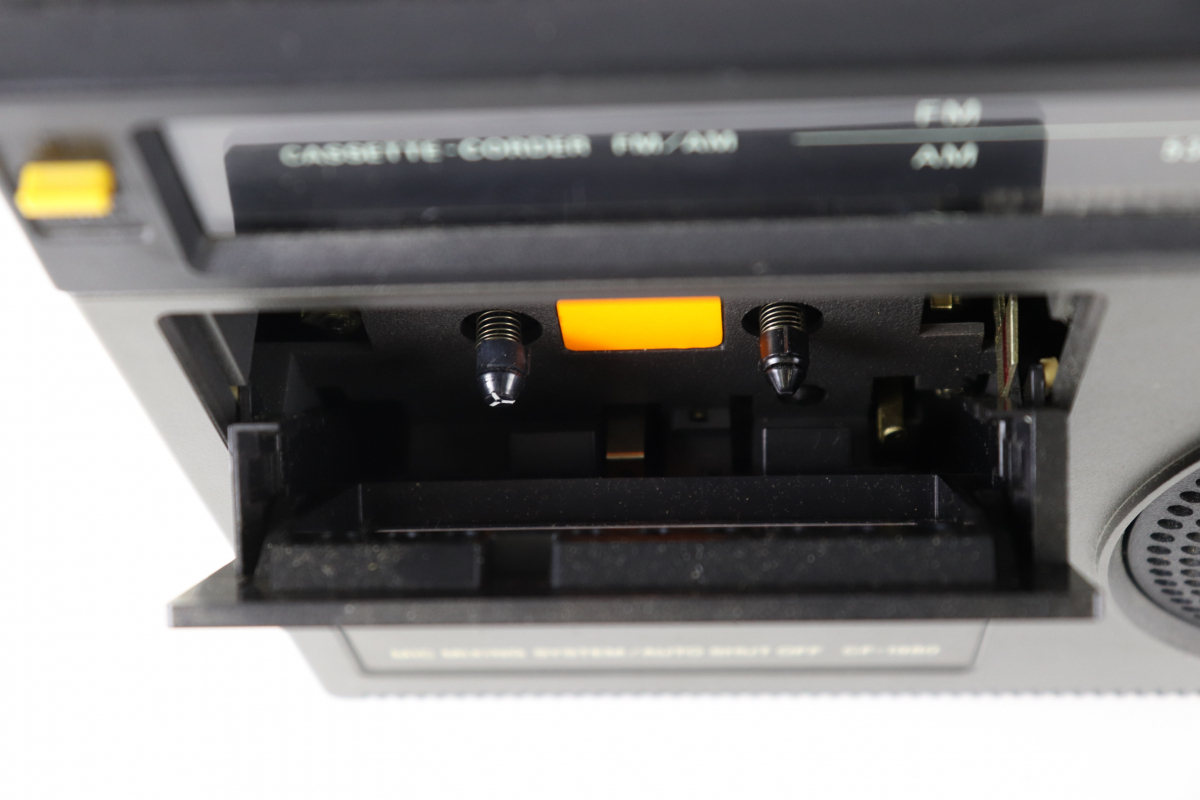 写メが全てです！引き取りできる方お願いします 動作OK】SONY CF-1980 ソニー ラジオカセット ラジカセ オーディオ機器