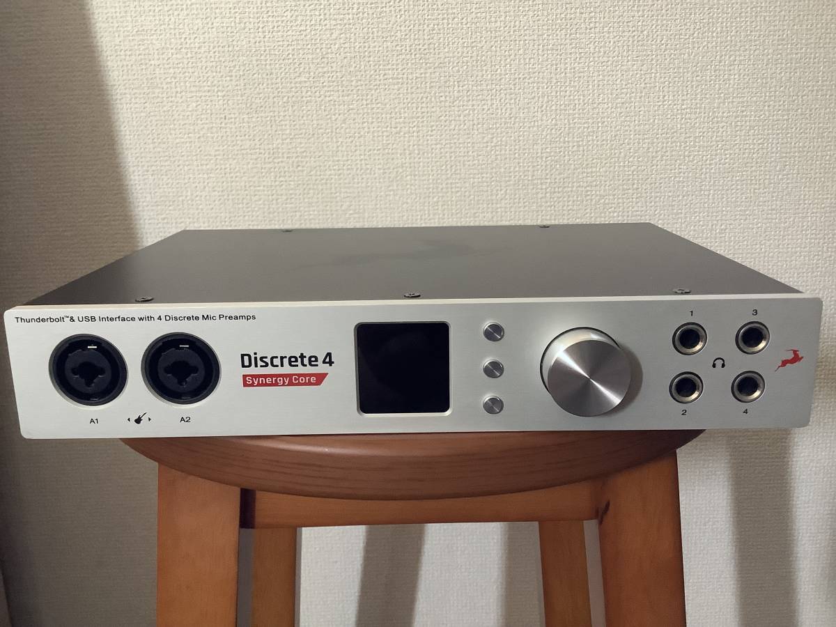 Antelope Audio Discrete 4 Synergy Core 有償プラグイン付 Audio 0