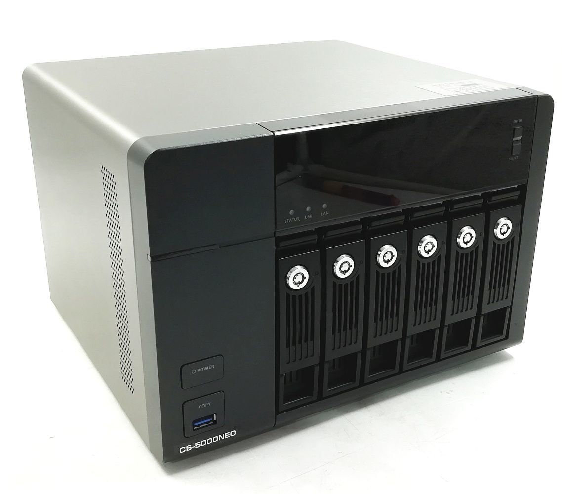 ALEXON CLOUD SHELTER CS-5000NEO NAS-653-G Pro(QNAP OEM) 6ベイ HDD