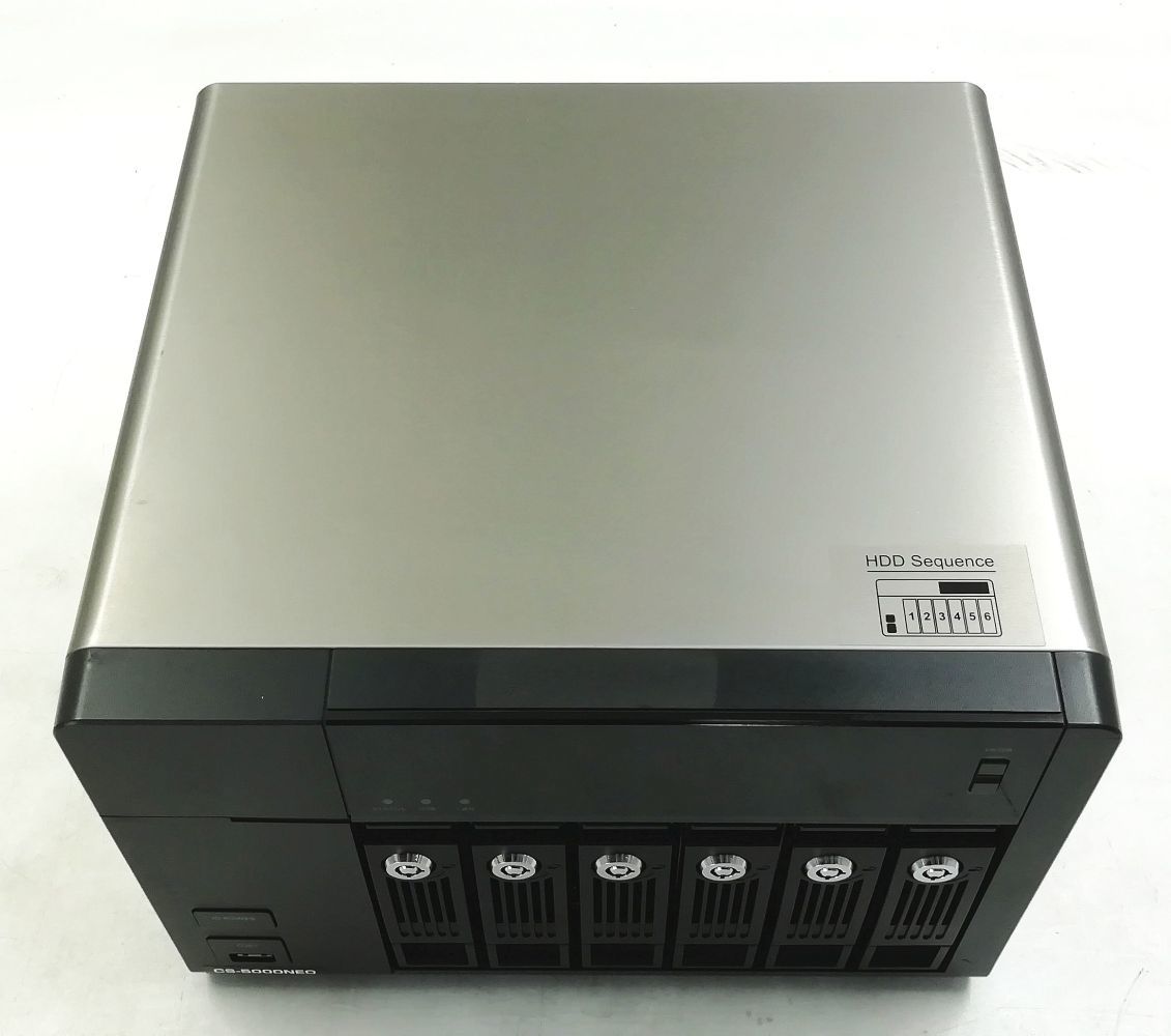 ALEXON CLOUD SHELTER CS-5000NEO NAS-653-G Pro(QNAP OEM) 6ベイ HDD