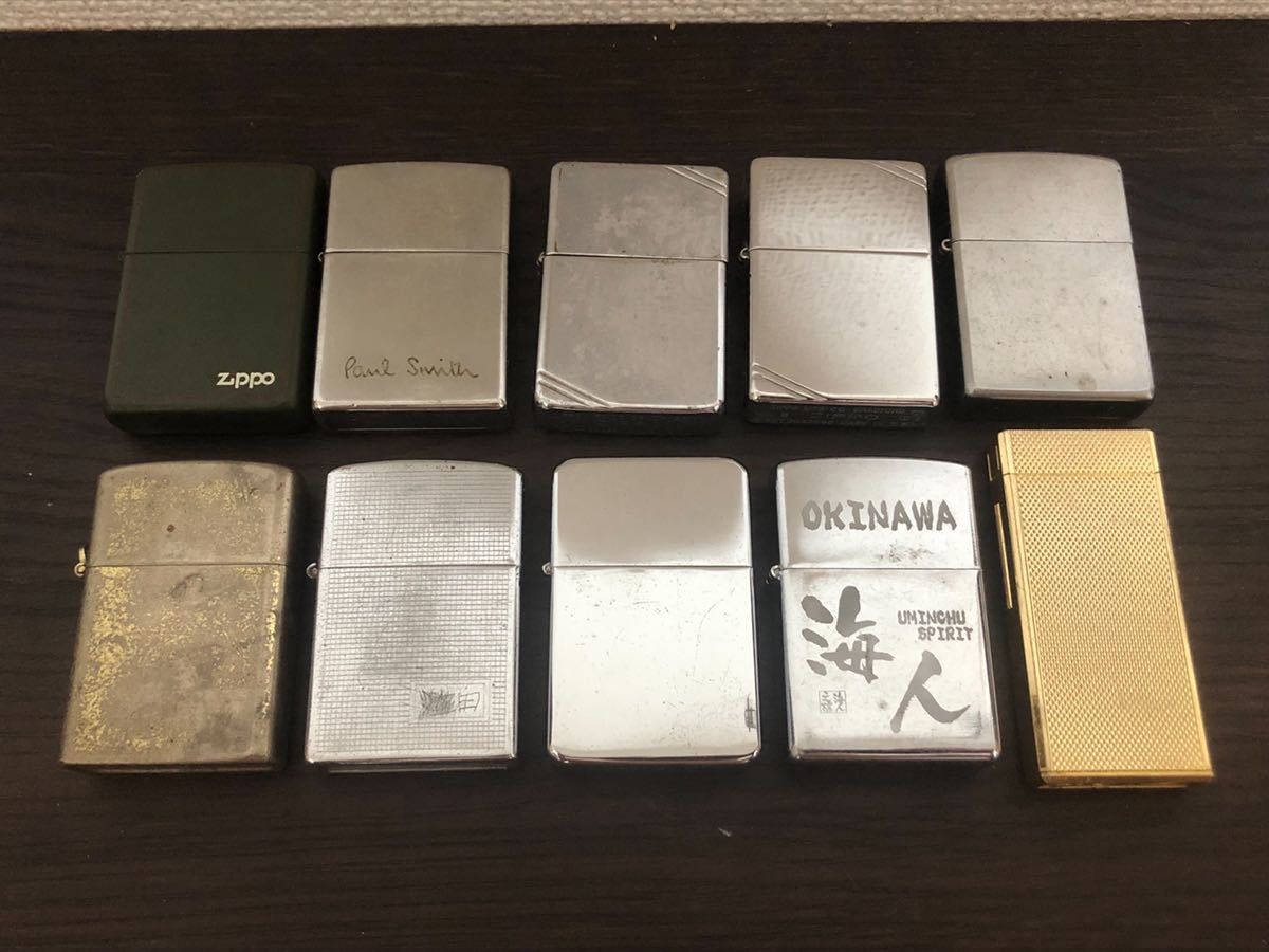 ZIPPO 10個まとめ売り ZIPPO ジッポ オイルライター 10個まとめ