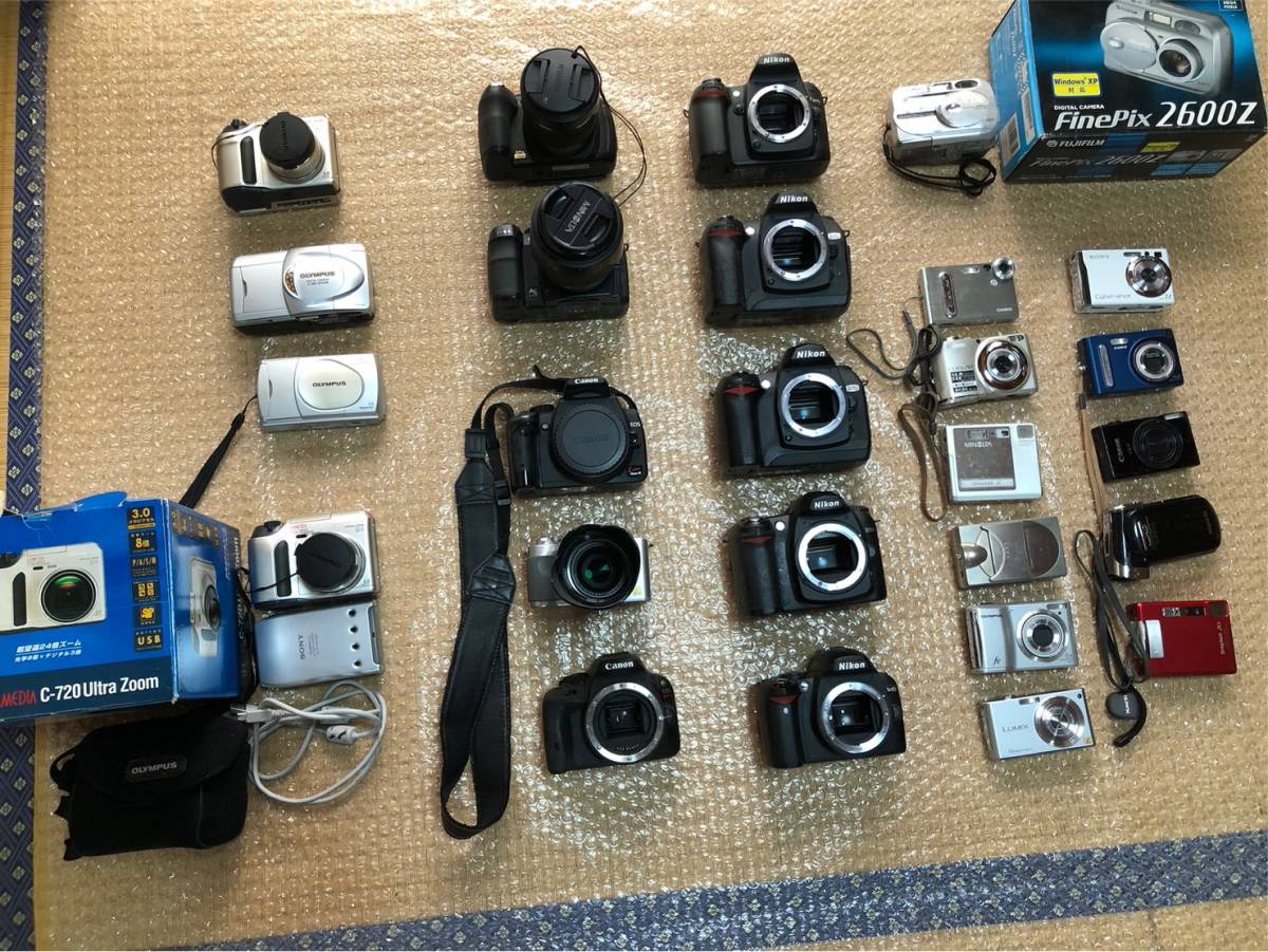Canon MINOLTA OLYMPUS SONY チェキ など フィルムカメラ ビデオカメラ