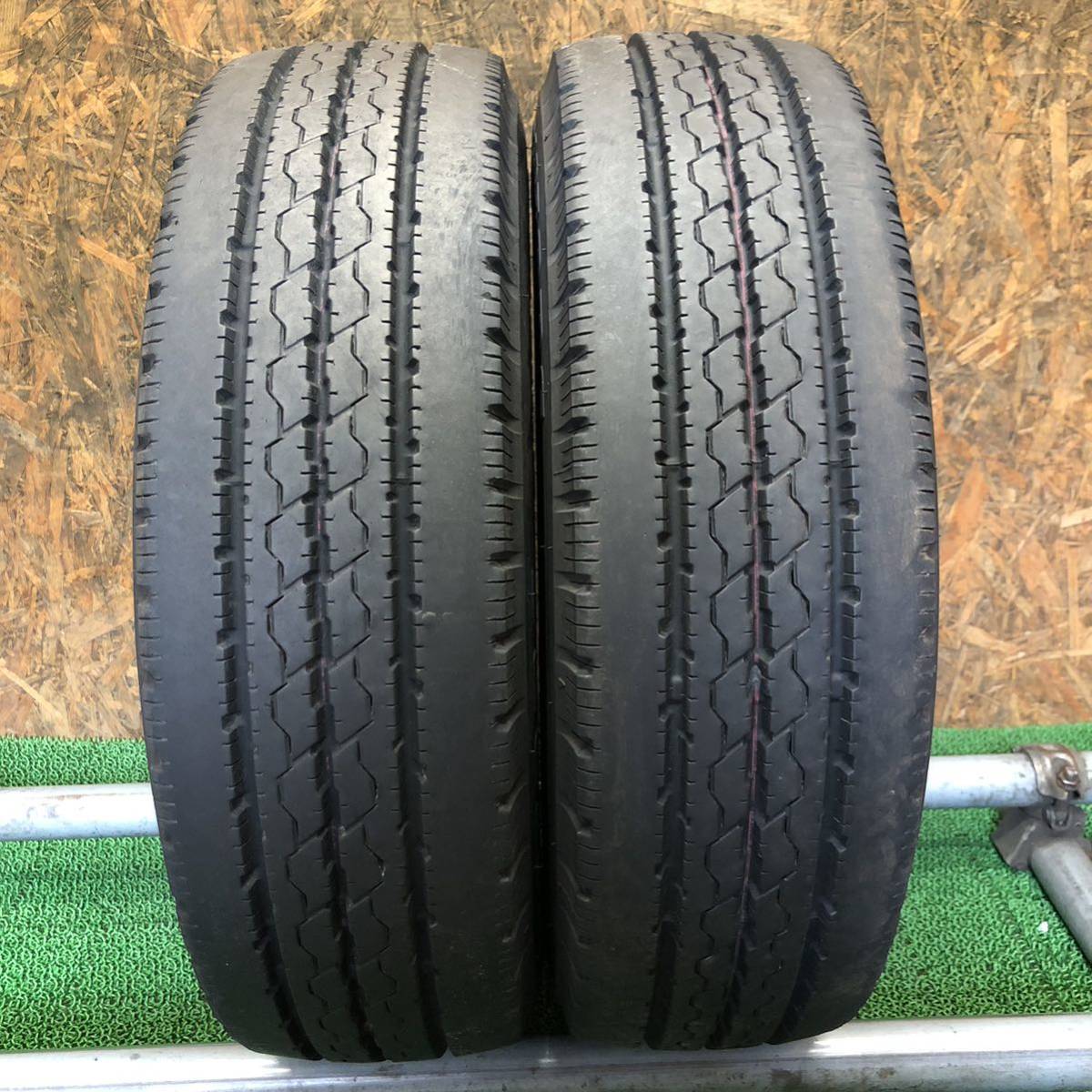 ブリヂストン DURAVIS R205 195⁄85R16 114⁄112L LT 6本 8～9分溝 【
