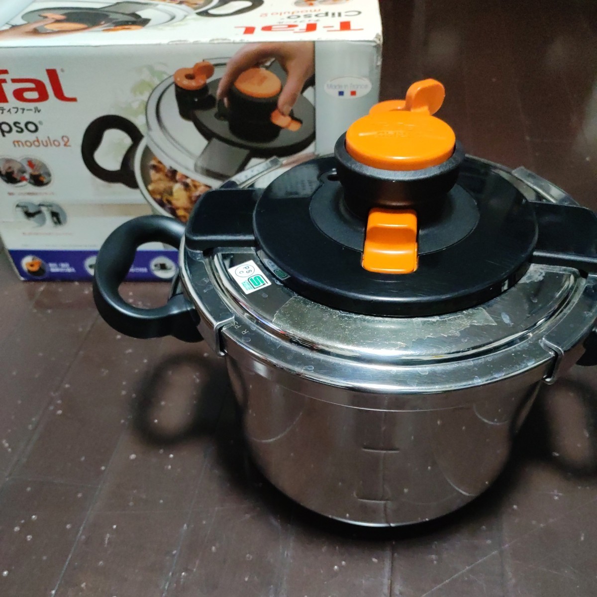 美品 ティファール 圧力鍋 クリプソモデューロ2 6L I) 13609 T-fal