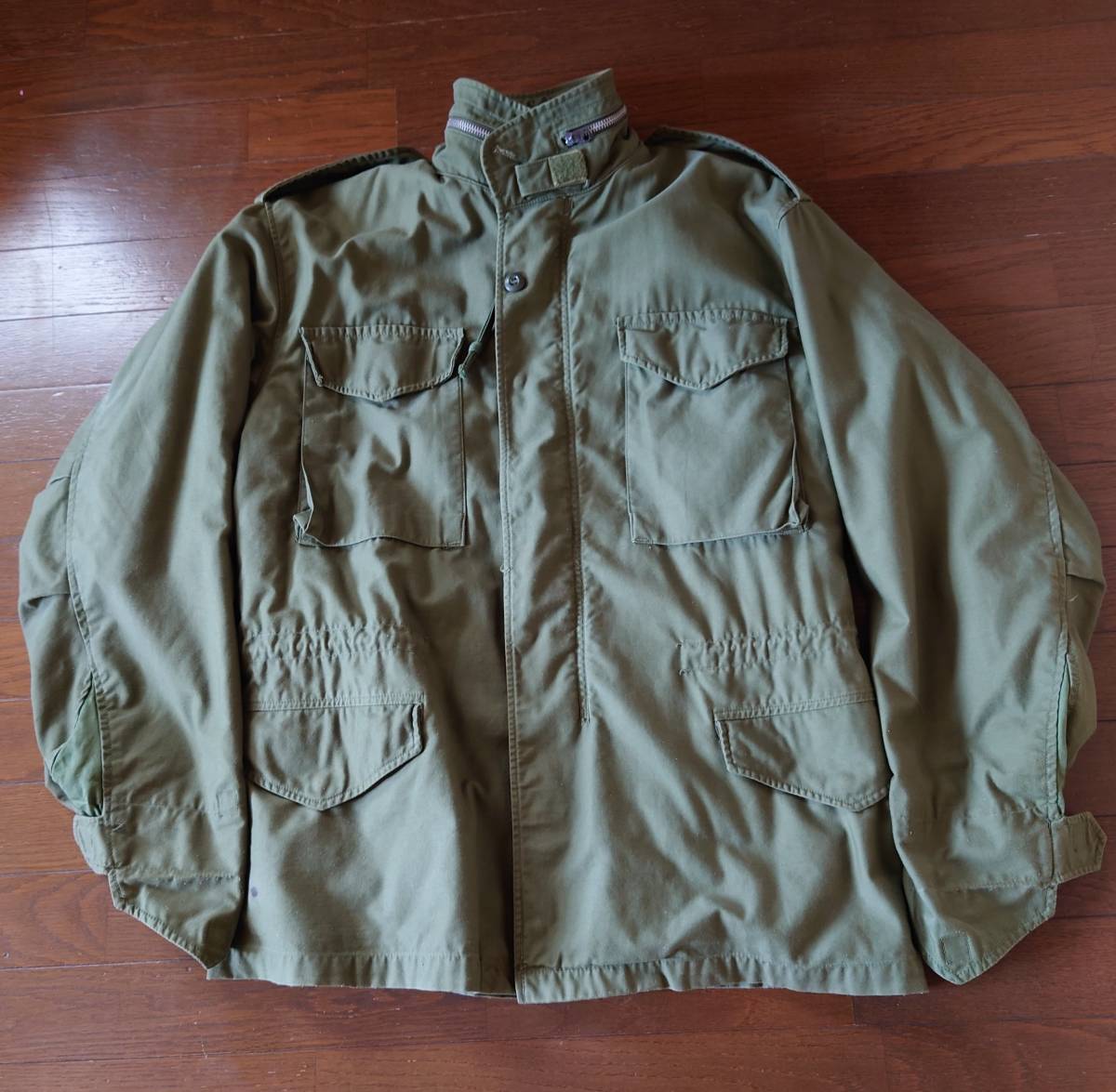 米軍M-65ジャケット USED SURPLUS 一点物 アルミジッパー S-S 