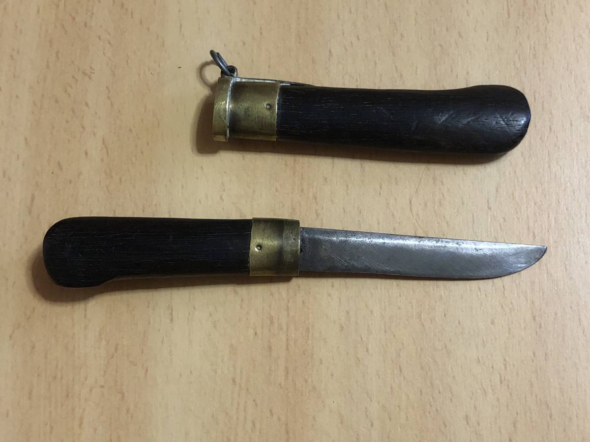 民族武具 朝鮮 李朝 鉄粧刀 伝統工芸