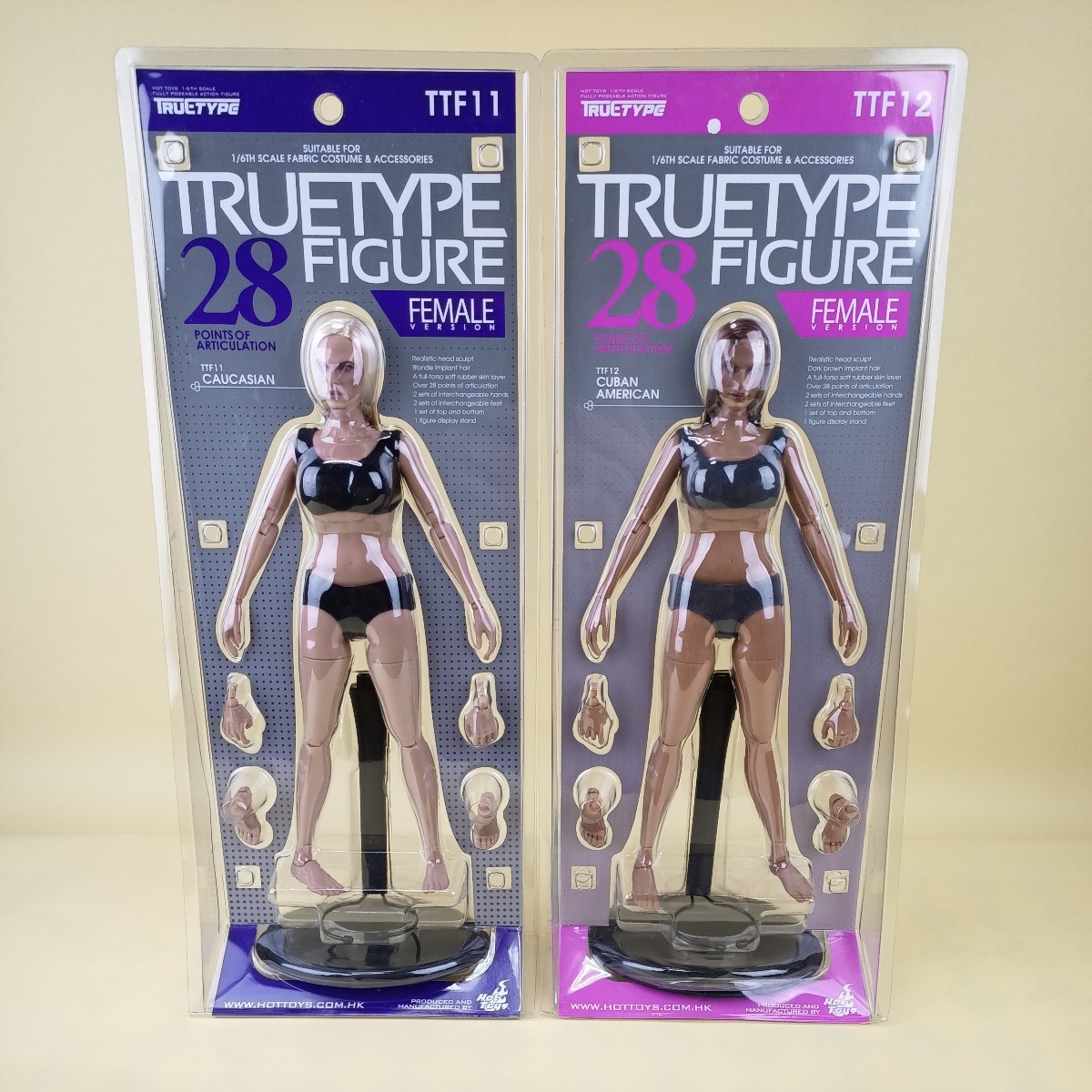 ホットトイズ トゥルータイプ 1/6スケールフィギュア素体 ニュー 