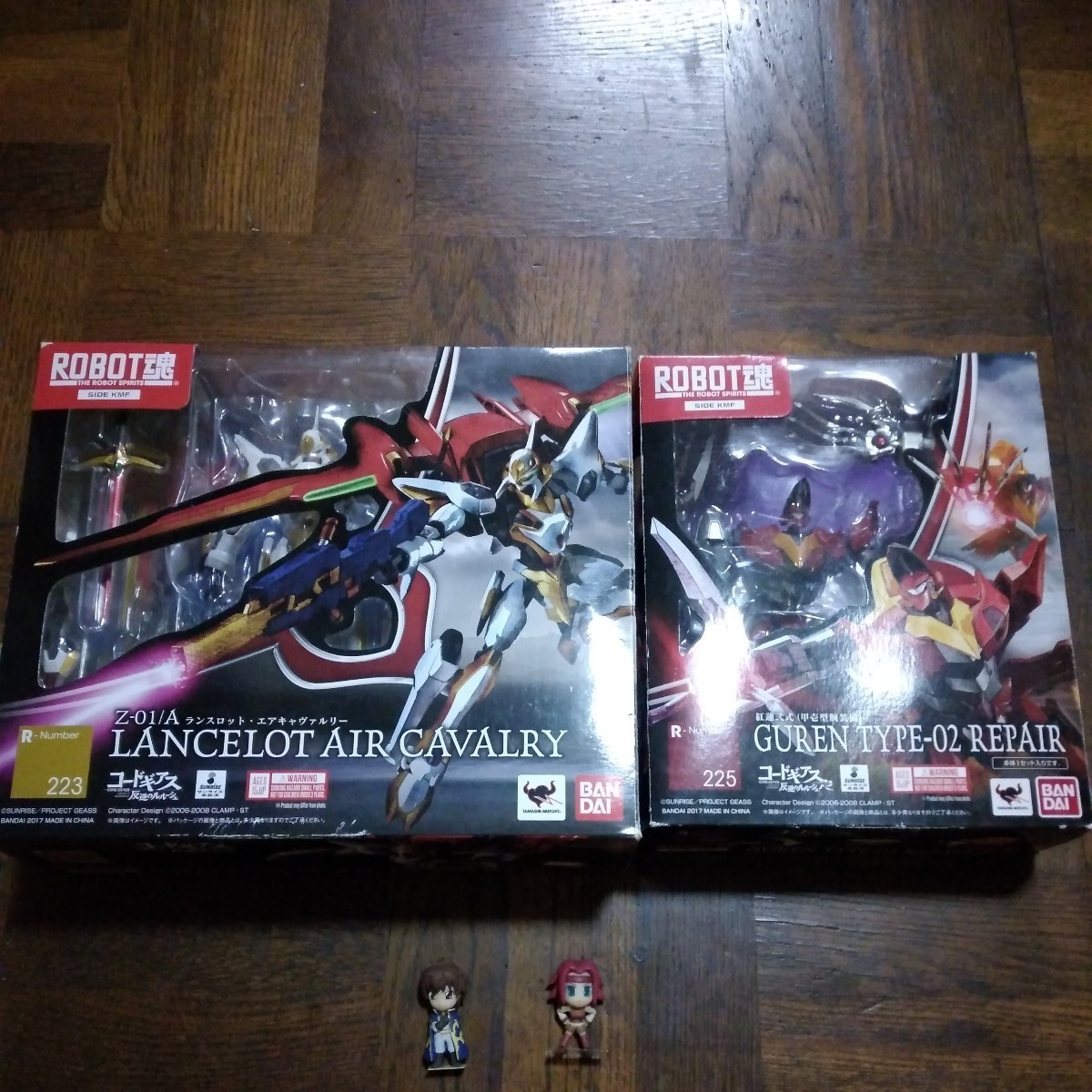 ROBOT魂ランスロット.エアキャヴァルリー&紅蓮弐式(甲壱型腕装備).箱 