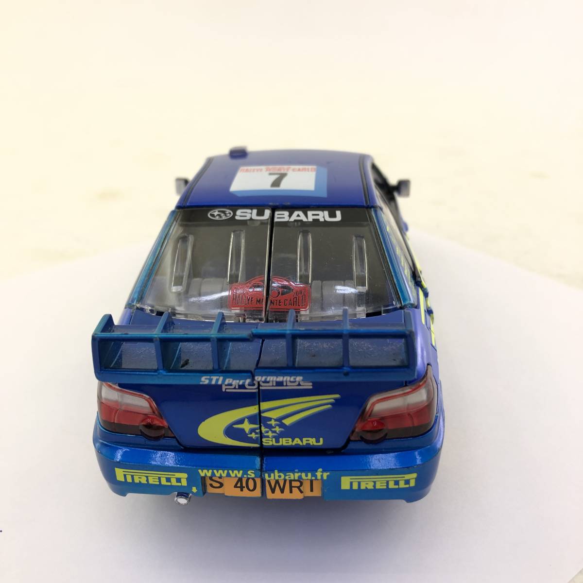 BT01 スモークスクリーン feat.スバルインプレッサWRC2003(ゼッケン8 