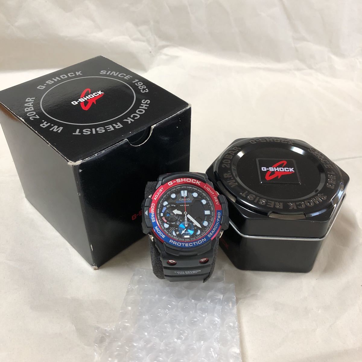 CASIO G-SHOCK ガルフマスター GULFMASTER GN-1000 電池切れ