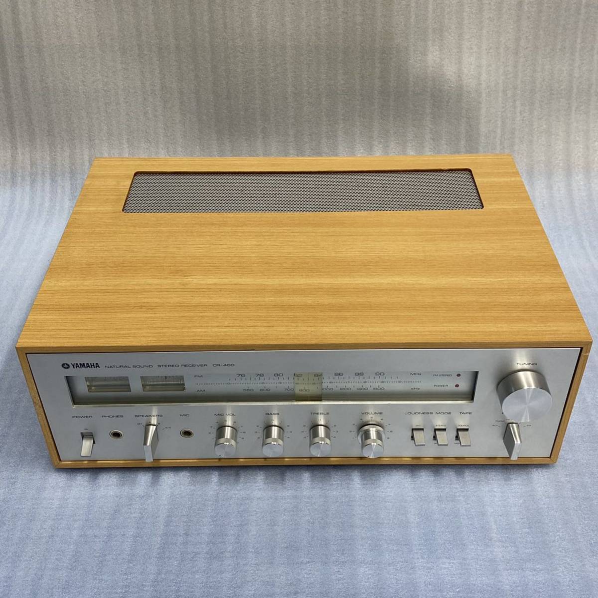 ☆動作品 1974年製 YAMAHA ヤマハ ステレオレシーバー CR-400 当時定価 