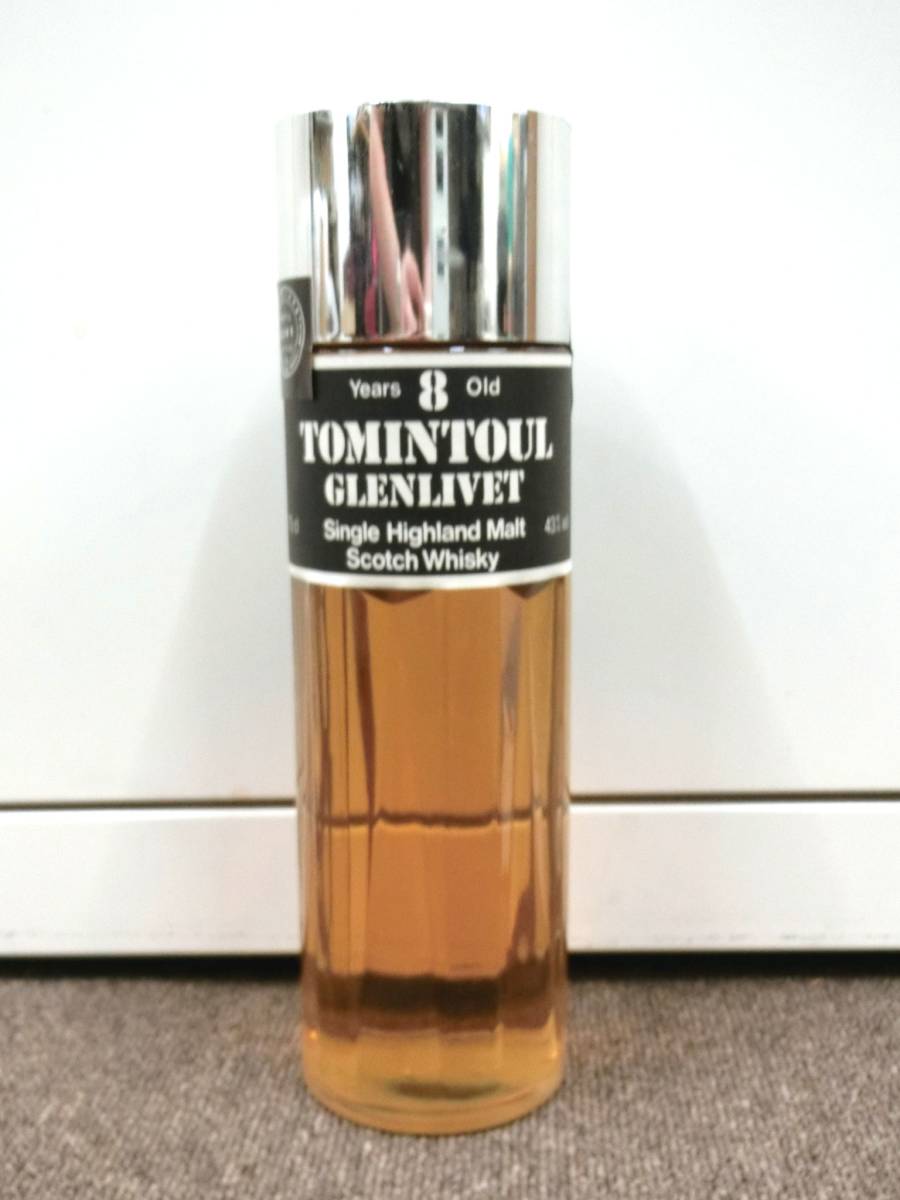 【未開封】TOMINTOUL GLENLIVETウイスキー700ml 31776◇TOMINTOUL GLENLIVET 8年 トミントール グレンリベット ハイ