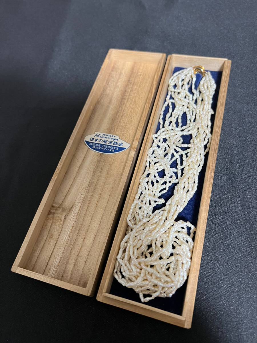 極美品/ケシパール/シルバー金具/真珠/ネックレス/アクセサリー