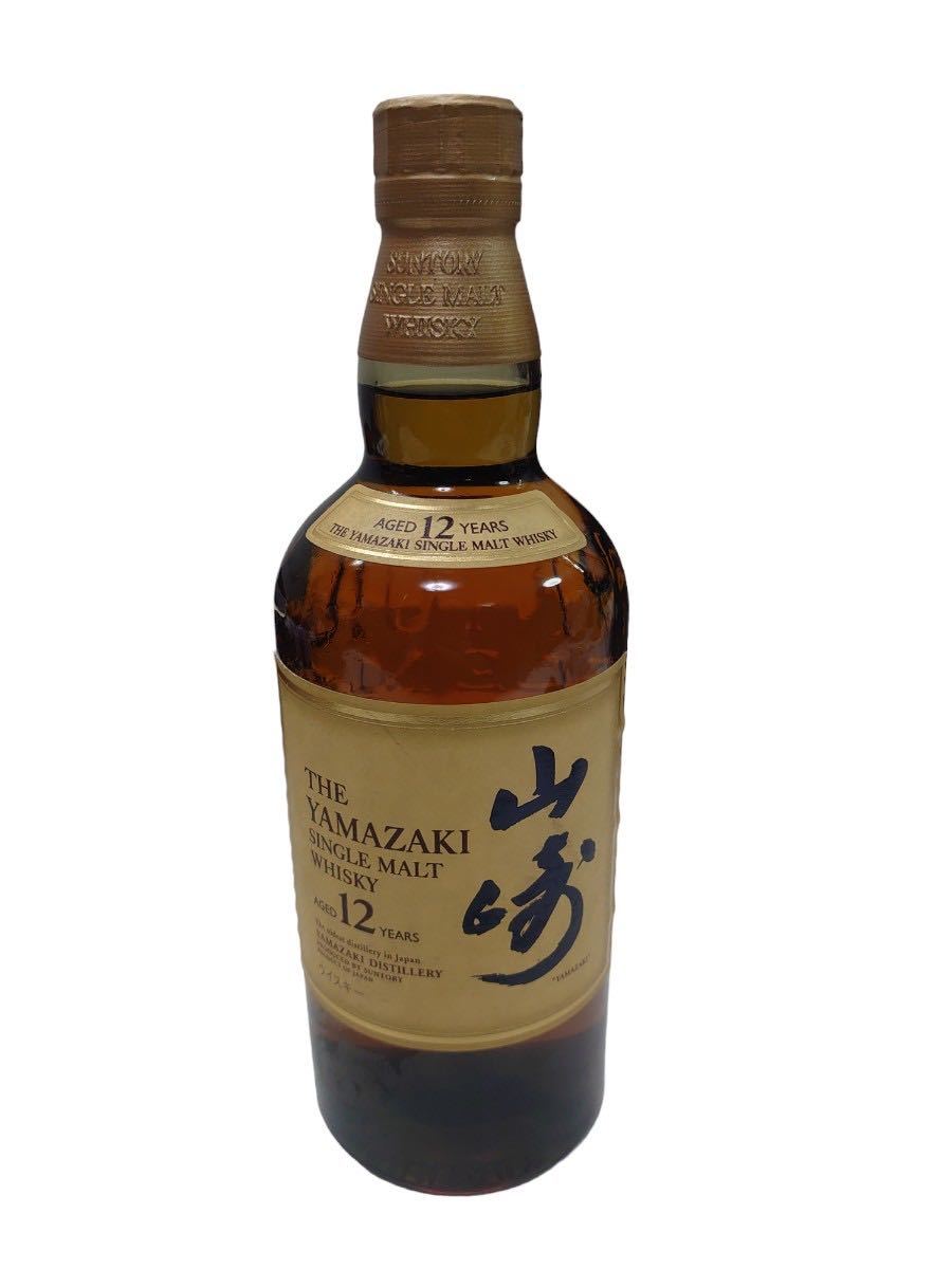 【未開栓】サントリーシングルモルトウイスキー　山崎12年 43% 700ml SUNTORY YAMAZAKI 12years