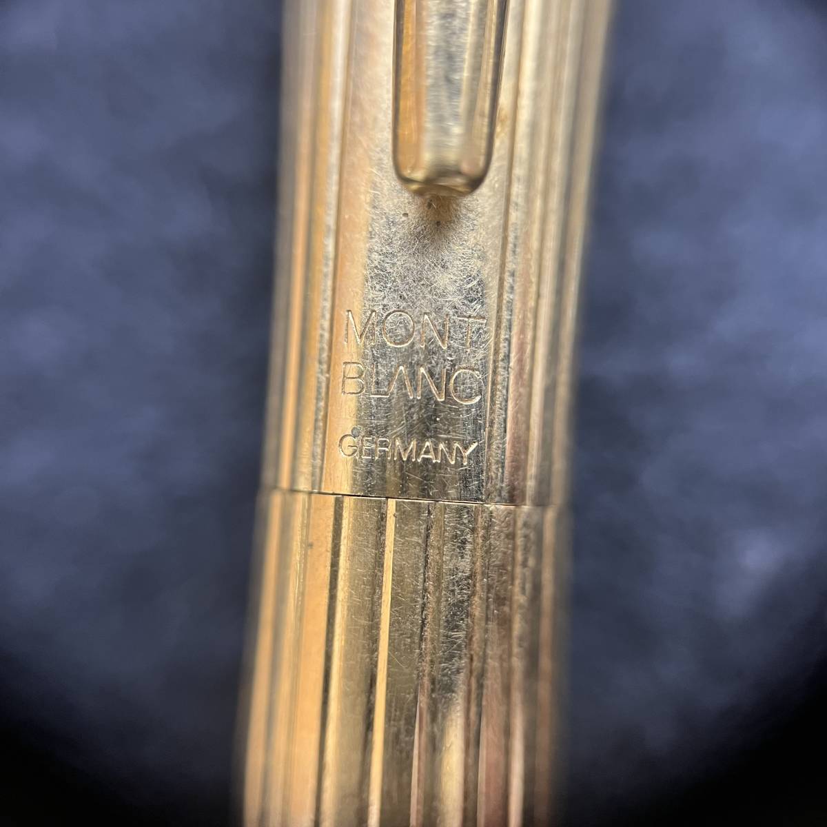 d*9様 MONTBLANC 万年筆 ゴールドカラー ペン先585 【585刻印有】 Mont Blanc モンブラン 万年筆 ペン先585 ゴールド