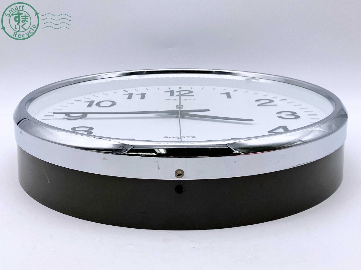 09333151 ☆ SEIKO セイコー QA480N 掛け時計 学校時計 電池式 昭和