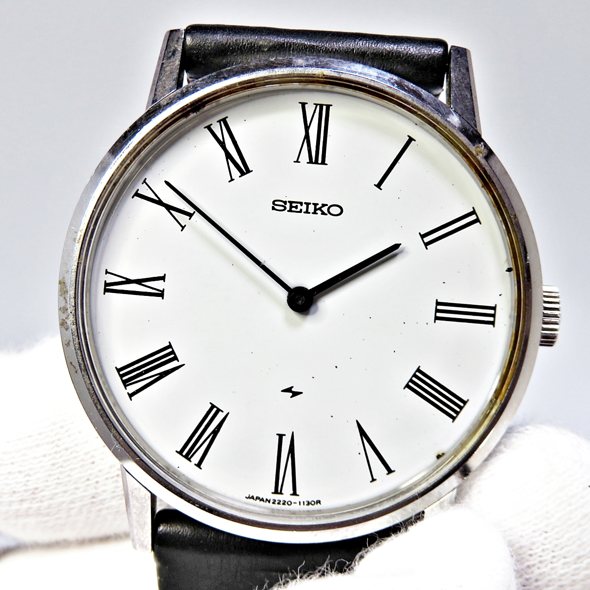 美品稼働]SEIKO CHARIOT 手巻き式 腕時計 1973年ハイビート 時計