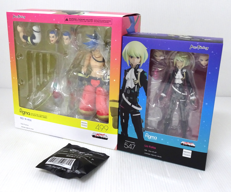 figma プロメア 499 ガロ・ティモス 547 リオ・フォーティア 特典付 2