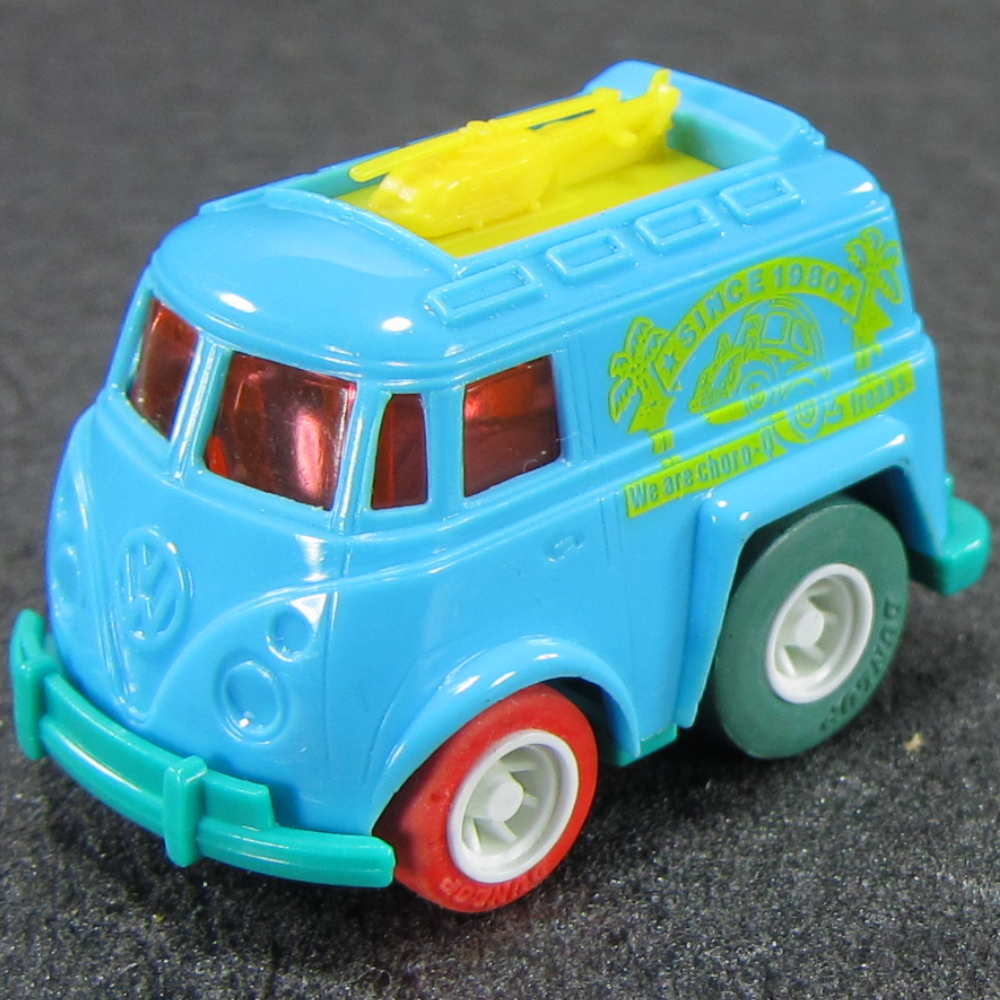 日本製 ハデハデ チョロＱ A-18 ワーゲンバス VW-MICROBUS 絶版