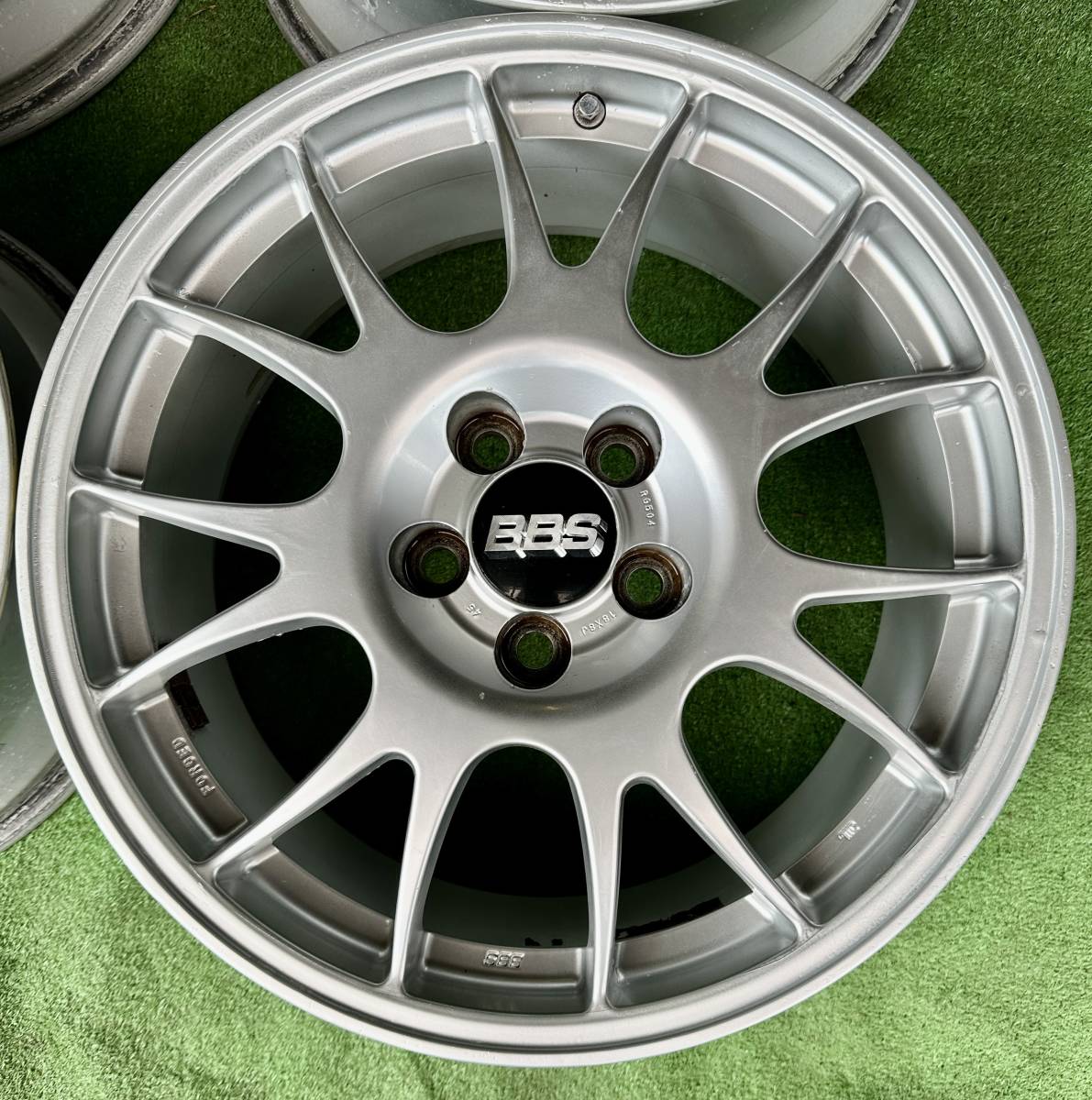 BBS RG504 18インチ8Jオフセット+45 114.3-5H 4本☆トヨタ クラウン