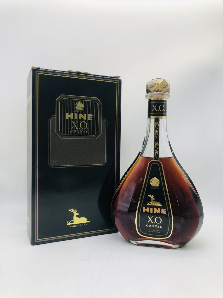 未開栓】HINE ハイン XO コニャック ブランデー 700ml 40% 箱付き