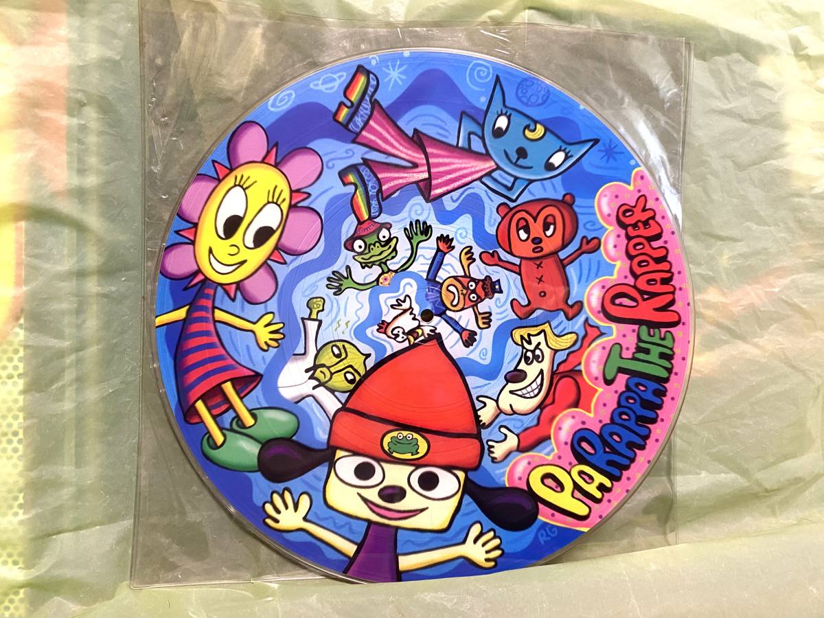 ピクチャーレコードLP ○パラッパラッパー PaRappa The Rapper 1997年 ピクチャーレコードLP ○パラッパラッパー PaRappa The Rapper 1997年