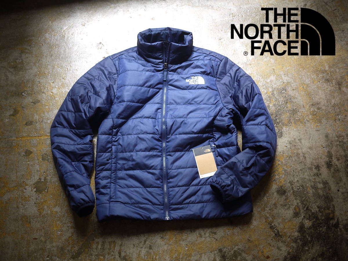 2023最新 新品 XL/ノースフェイス フレア 中綿 ナイロン パッカブル収納 ジャケット / THE NORTH FACE FLARE SYNTHETIC JKT SUMMIT NAVY