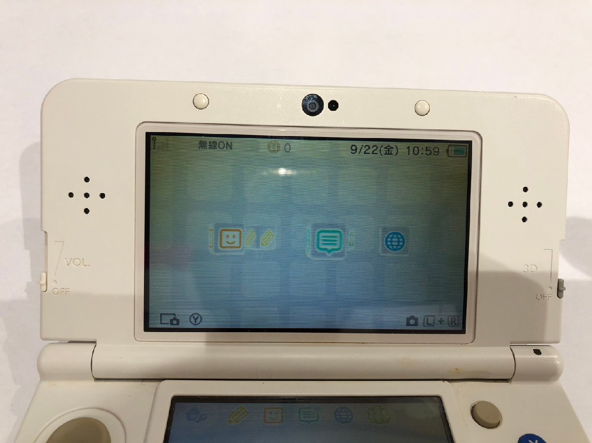 6OY黒09018】☆1円スタート☆動作品☆任天堂3DS☆new NINRENDO 3DS