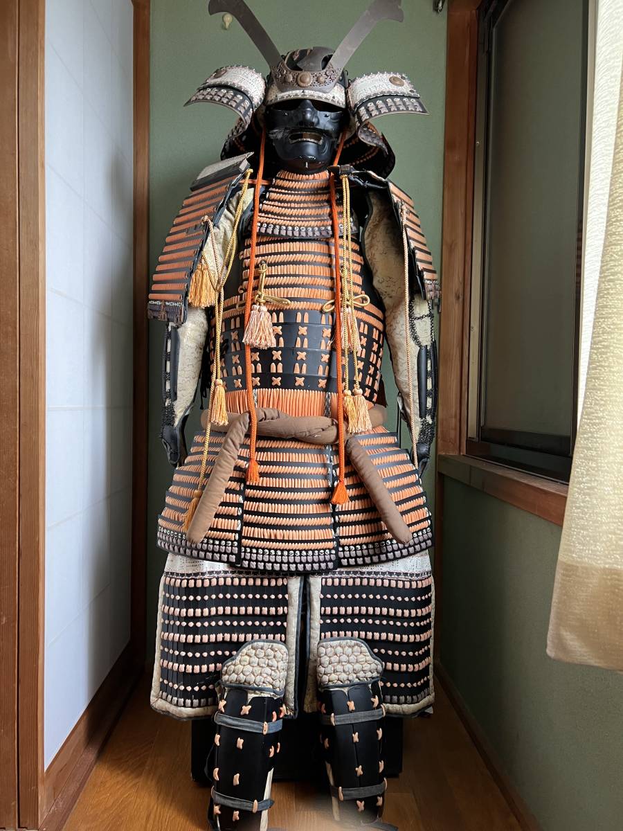 □兜□等身大□鎧兜、甲冑、武具、具足、鎧、兜、武士、武将、サムライ