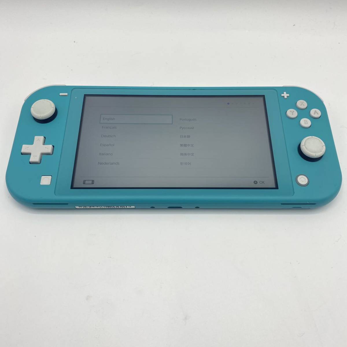 ジャンク スイッチ ライト Switch ターコイズ 本体 任天堂