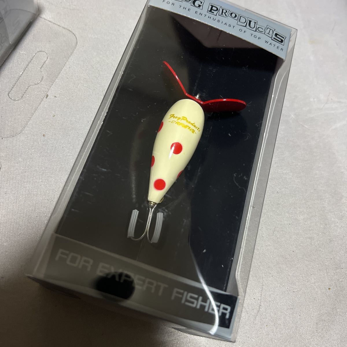 フロッグプロダクツ 新作 ウッド フィッシュキャンディ 白 トイ