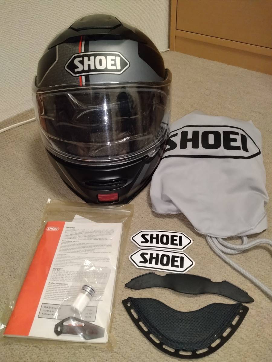 SHOEI ヘルメット NEOTEC II EXCURSION SENA SRL メーカー保証1年半