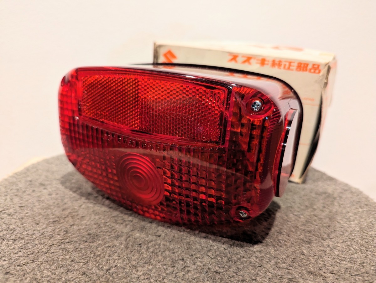 GS400 テールレンズ レッド スモーク 純正タイプ クリアウィンカー 