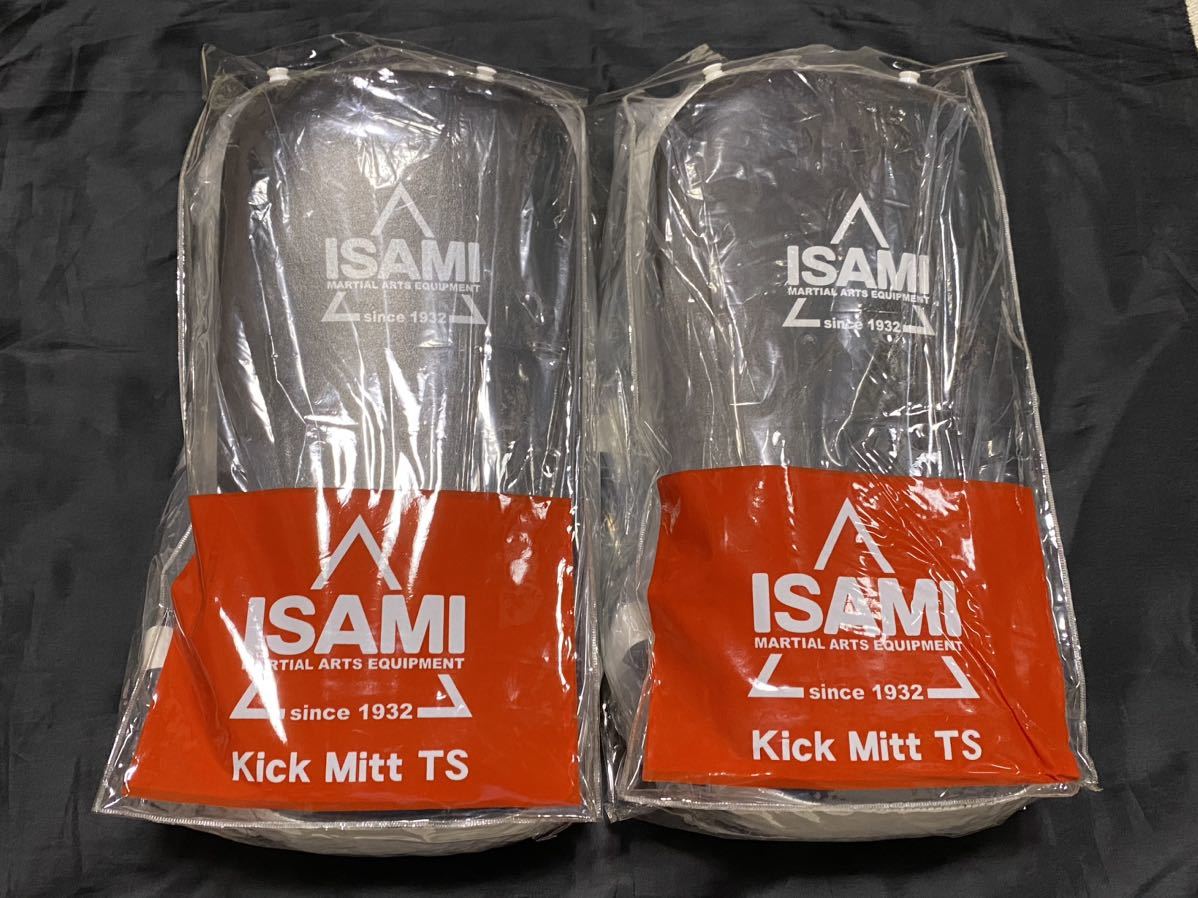 未使用】ISAMIイサミ キックミットTS (FS-12）2個組 K-1 総合格闘技