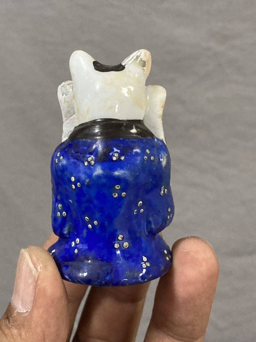 小さな招き猫 両手 陶磁器製 古伊万里 縁起物 商売繁盛 郷土玩具 小さな招き猫 両手 陶磁器製 古伊万里 縁起物 商売繁盛 郷土玩具