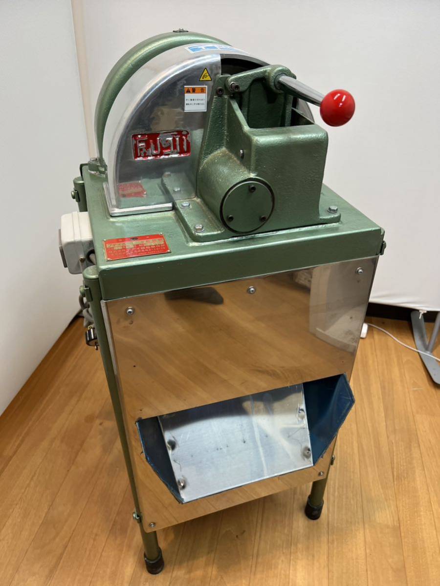 フヂイ麺機 S型 削り節機 立型 電動鰹節削り機/フジイ　うどん　そば屋　　 店舗 業務用 