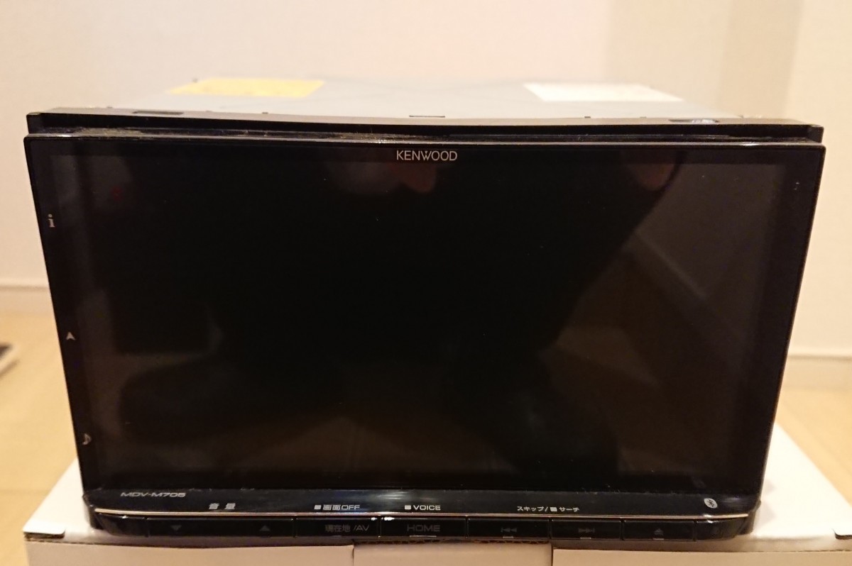 KENWOOD ケンウッド カーナビ MDV-M705 2018年製 MDV-M705 ケンウッド