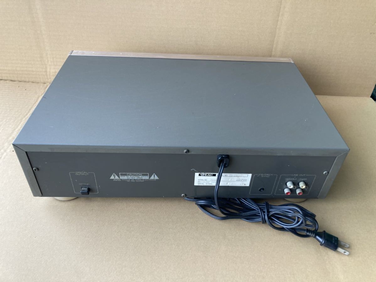 ティアック CD-Z5000 TEAC z-5000」の落札相場 Player 希少・動作品